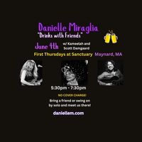 Danielle Miraglia “Drinks with Friends” Ft. Kameelah and Scott Damgaard in the Bar & Lounge