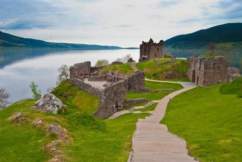 Photo of Urquhart Castle by Loch Ness, Scotland