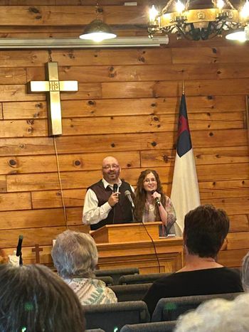 Steve and Lisa Adams at Community Bible Church
