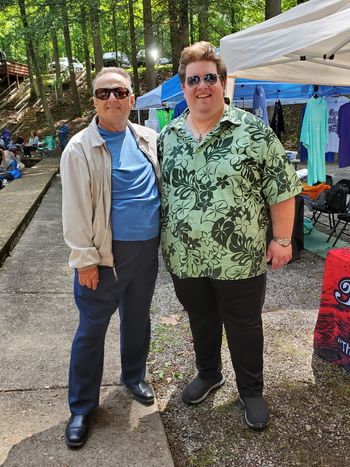 Dennis with Ray Wolford
