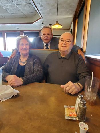 Dennis with Dave & Beulah Oney
