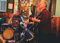 John Floridis, Jennifer Slayden on cello Ed Stalling on drums.