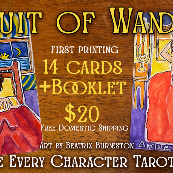 Suit of Wands-- 1st Printing!