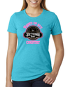 Raised On 90's Country Ladies Tee - Pink Logo (Click For Additional Shirt Color)