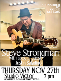 Steve Strongman Live at Studio Victor Montreal