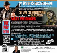 The Strongman Blues Studio Acoustic Sessions with Special guest Matt Weidinger