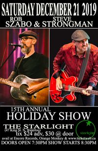 15th Annual Szabo/Strongman Holiday Show