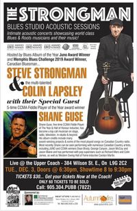 Strongman Blues Studio Acoustic Sessions