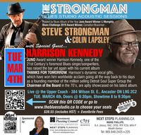 The Strongman Blue Studio Acoustic Sessions with Special Guest Harrison Kennedy 
