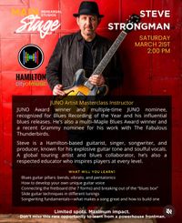 JUNO Artist Masterclass Instruction 