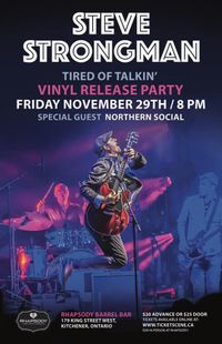 Tired of Talkin' VINYL Release - Rhapsody Barrel Bar
