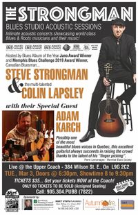  STRONGMAN BLUES STUDIO ACOUSTIC SESSIONS
