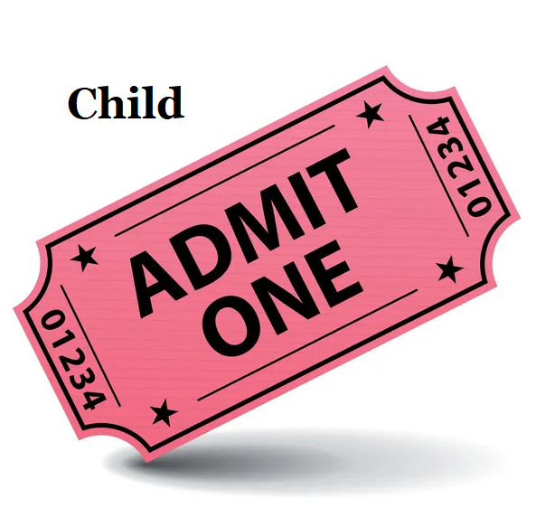Child Admission  (Tasty Tunes)