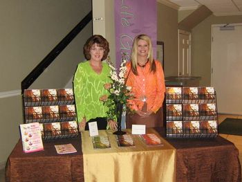 Pre-concert pose with Beth, one of Cathy's best friends...she's a blessing!
