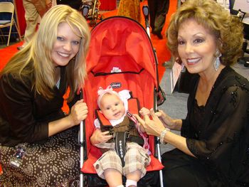 Isabella was mezmerized by her our friend, Lil Jan Buckner Goff.
