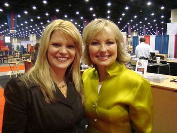 with the ever-gracious Janet Paschal
