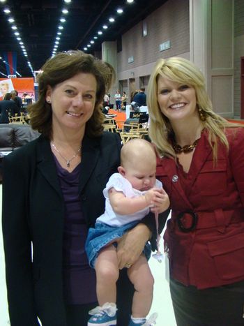 with my new friend Melody Hardin. She is such an encourager!
