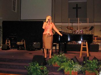 a girl, a microphone and a song
