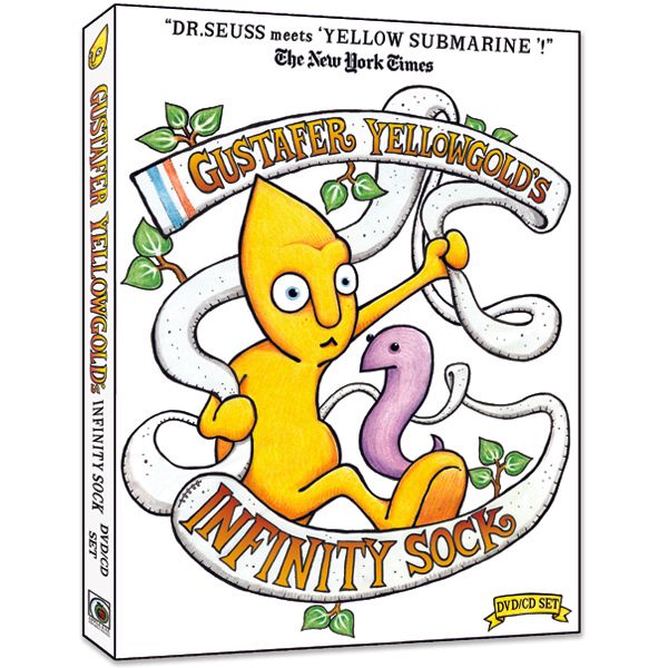 GUSTAFER YELLOWGOLD'S INFINITY SOCK DVD/CD set (includes download/stream code)