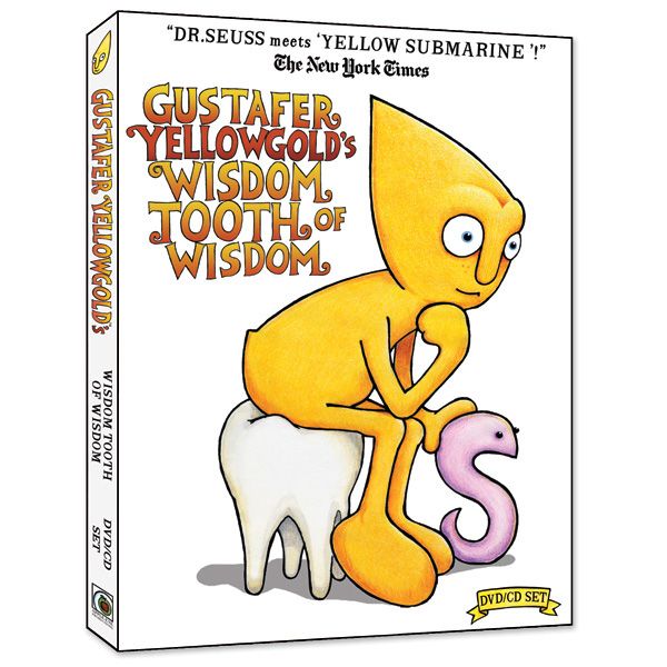 GUSTAFER YELLOWGOLD'S WISDOM TOOTH OF WISDOM DVD/CD set (includes download/stream code)