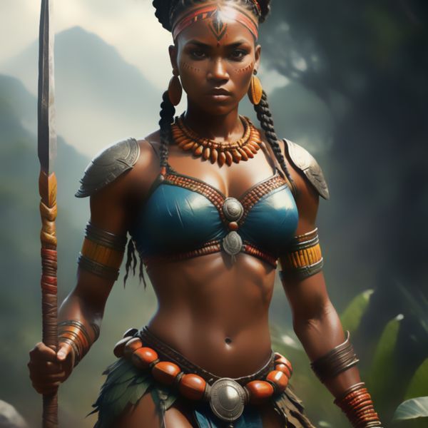 AnnorStock _ Woman Warrior _ II