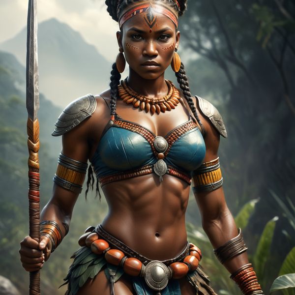 AnnorStock _ Woman Warrior