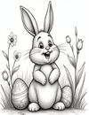 Easter Coloring Book! 10 Pages + 1 Bonus! - Royalty -Free _ Commercial Use with Re-sellers rights!