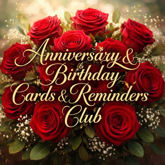 Anniversary and Birthday Cards