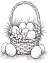 Easter Coloring Book! 10 Pages + 1 Bonus! - Royalty -Free _ Commercial Use with Re-sellers rights!