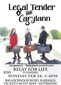 The Travelling Somebodies Show- featuring Legal Tender and Carylann