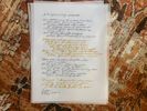 Handwritten Lyrics