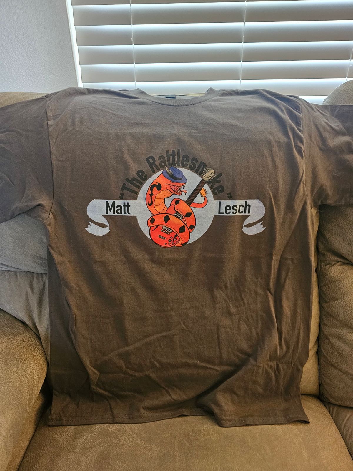 Matt "The Rattlesnake" Lesch T-Shirt