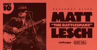 Matt The Rattlesnake Lesch Band @ Scout Hall