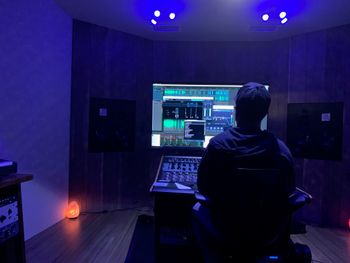 Stem mastering session with Mark 'Robbie' Robinson
