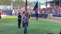 Mark Dunn Performs the National Anthem for Fred Nats