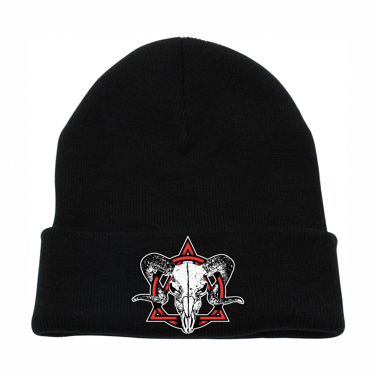SYMBOL CUFFED BEANIE