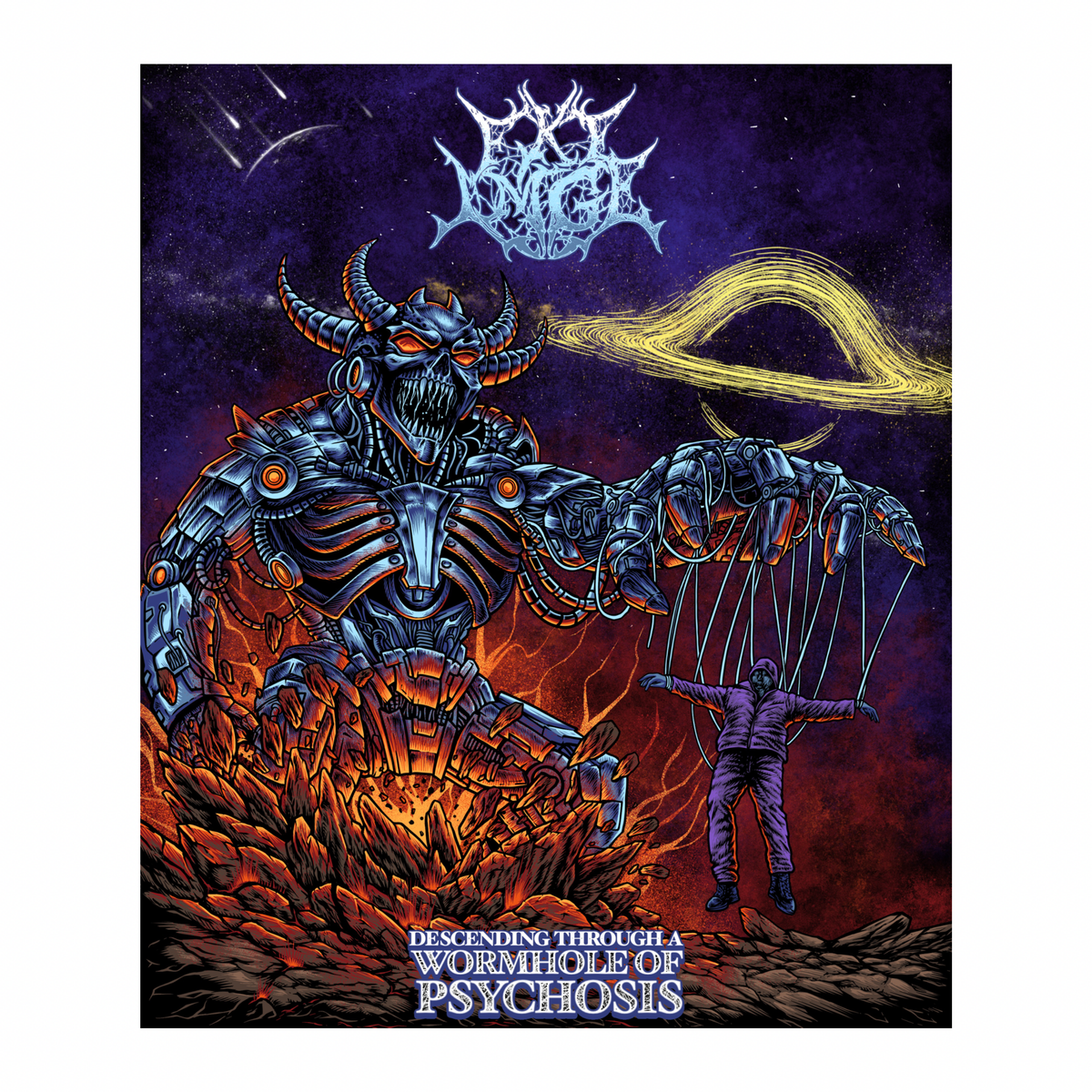"WORMHOLE OF PSYCHOSIS" POSTER