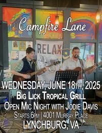 Open Mic Night - hosted by Jodie Davis
