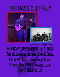 Open Mic Night hosted by Jodie Davis — [performing with Campfire Lane]
