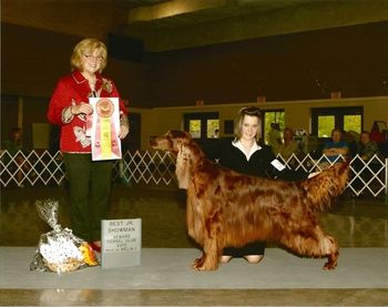 Shea goes "Best Junior" with Bagger in Seward, NE on May 2, 2010. Way to go team!!
