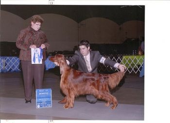 Lucy winning her second major in Dallas. 12/2010
