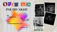 Open Mic Poetry Night