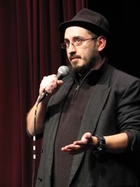 Comedian Carlos Valencia with Ryan Carrier and Musical Guest Vincent Elliott