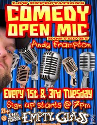 Comedy Open Mic hosted by Andy Frampton 