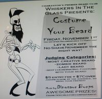 The Dinosaur Burps No Shave November Kickoff/Halloween Party!