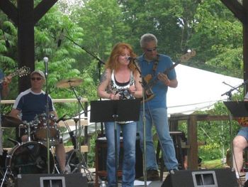 Tracey, Pat and Steve - Dylanfest 2010
