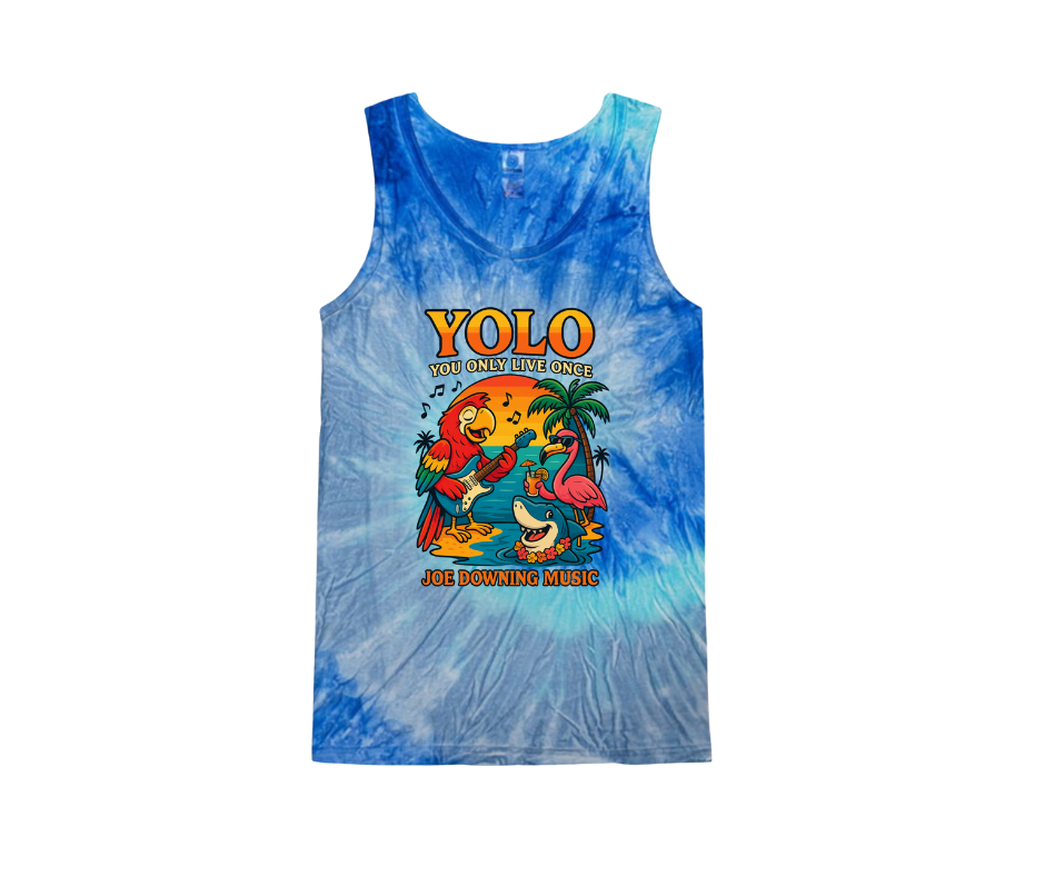 YOLO Tie-Dye Tank