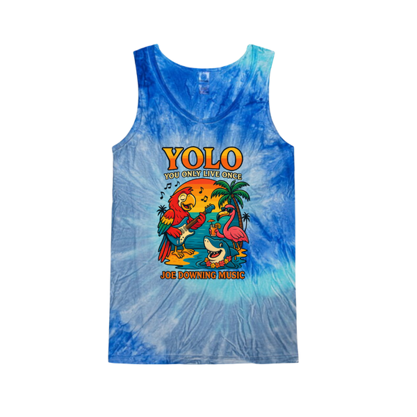 YOLO Tie-Dye Tank