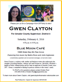 Gwen Clayton Campaign Kickoff