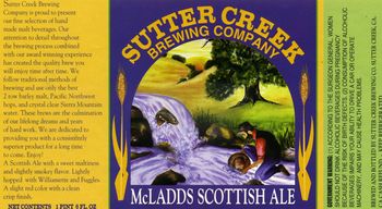 Label for beer
